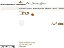Sites similar to amt-seelow-land.de