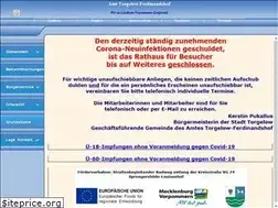 Sites similar to amt-torgelow-ferdinandshof.de