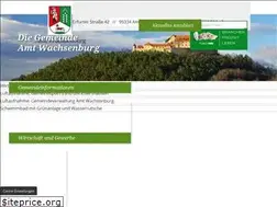 Sites similar to amt-wachsenburg.de