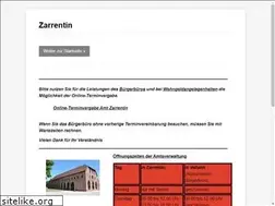 Sites similar to amt-zarrentin.de