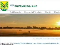 Sites similar to amtboizenburgland.de