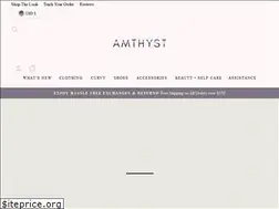 Sites similar to amthyst.co