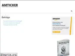 Sites similar to amticker.de