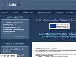 Sites similar to amtlubmin.de