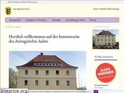 Sites similar to amtsgericht-aalen.de
