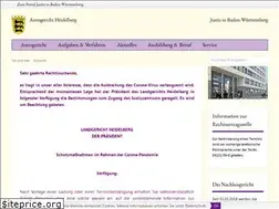 Sites similar to amtsgericht-heidelberg.de