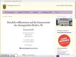 Sites similar to amtsgericht-horb.de