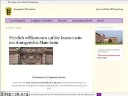 Sites similar to amtsgericht-mannheim.de