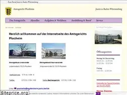 Sites similar to amtsgericht-pforzheim.de