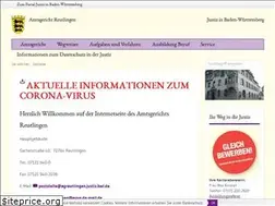 Sites similar to amtsgericht-reutlingen.de