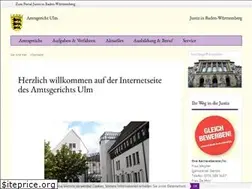 Sites similar to amtsgericht-ulm.de