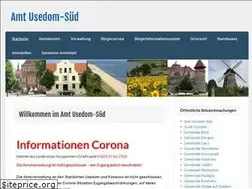 Sites similar to amtusedom.de