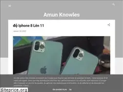 Sites similar to amunknowles.blogspot.com