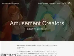 Sites similar to amusement-creators.info