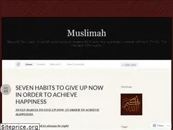 Sites similar to amuslimsistermaria200327.wordpress.com