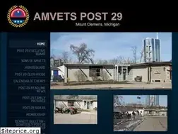 Sites similar to amvetspost29.com