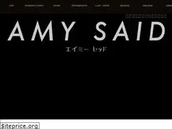 Sites similar to amy-said.com