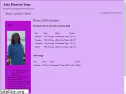 Sites similar to amyduncanyoga.com