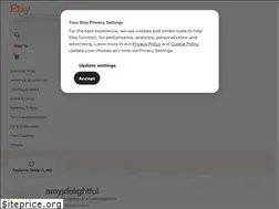 Sites similar to amyjdelightful.etsy.com