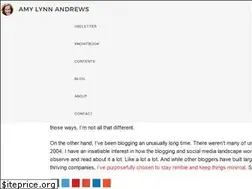 Sites similar to amylynnandrews.com