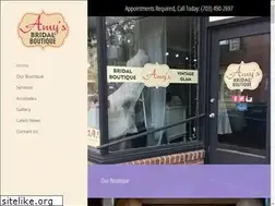 Sites similar to amysbridalboutique.com