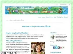 Sites similar to amysmarathonofbooks.ca