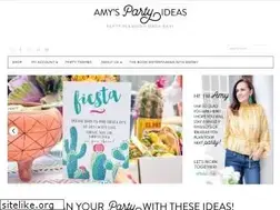 Sites similar to amyspartyideas.com