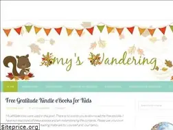 Sites similar to amyswandering.com