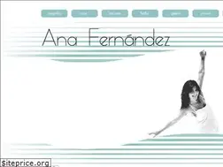 Sites similar to ana-fernandez.com