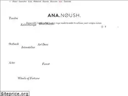 Sites similar to ana-noush.com