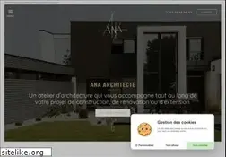 Sites similar to ana-sarl-darchitecture.com