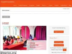 Sites similar to anaadifoundation.org