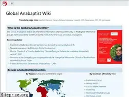 Sites similar to anabaptistwiki.org