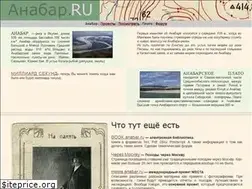 Sites similar to anabar.ru