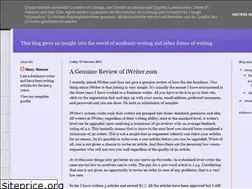 Sites similar to anacademicwriterslife.blogspot.com