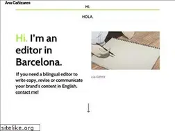 Sites similar to anacanizares.com