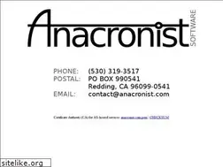 Sites similar to anachronist.com