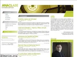 Sites similar to anaclase.com