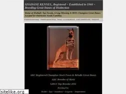 Sites similar to anadanekennel.com