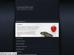 Sites similar to anadicon.de