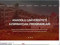Sites similar to anadolu.edu.az