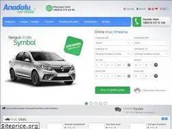 Sites similar to anadolucarrental.com