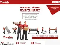 Sites similar to anadoluexpressnakliyat.com