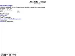 Sites similar to anadolugunesi.org
