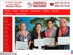 Sites similar to anadoluhacamat.com