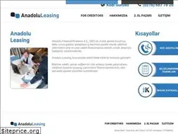 Sites similar to anadoluleasing.com.tr