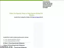 Sites similar to anadolupaketaricilik.com