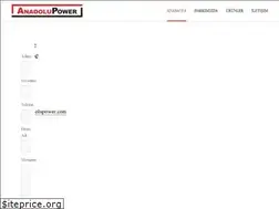 Sites similar to anadolupower.com