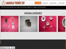 Sites similar to anadoluteknikyay.com