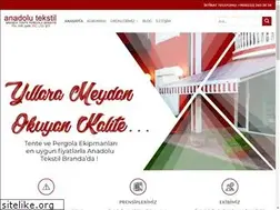 Sites similar to anadolutente.com.tr
